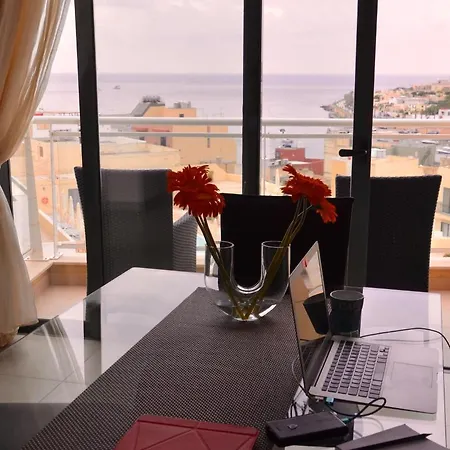 Apartment Apartment With 2 Bedrooms In Wied Ilghajn With Wonderful Sea View Shared Pool Balcony *