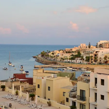 Apartment With 2 Bedrooms In Wied Ilghajn With Wonderful Sea View Shared Pool Balcony